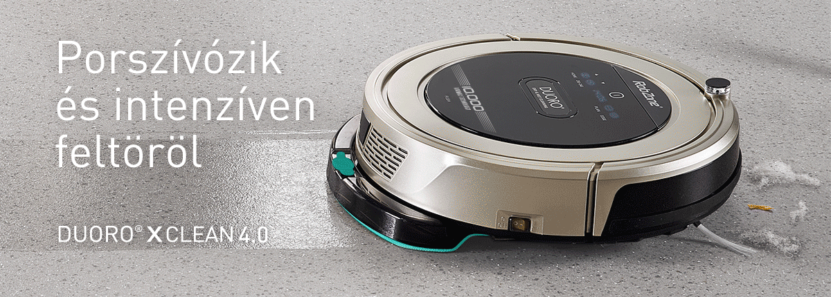 A Duoro XCLEAN PROFI robotporszívó fő előnyei