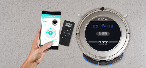 Duoro XCLEAN PROFI extra teljesítményű robotporszívó