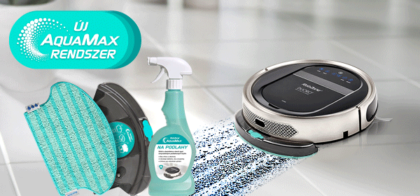 Duoro XCONTROL extra teljesítményű robotporszívó