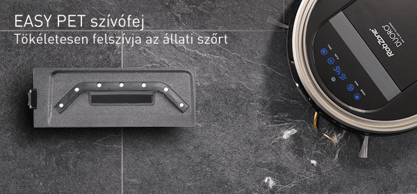 Duoro XCONTROL extra teljesítményű robotporszívó