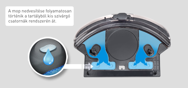 Duoro XCONTROL extra teljesítményű robotporszívó
